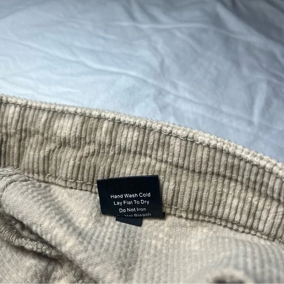 POL Corduroy Flare Pants Women’s Size Large Tan Bleach Wash Anthropologie - Picture 5 of 12